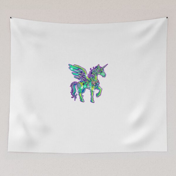 Item preview, Cyber Unicorn v7 designed and sold by Stickio.