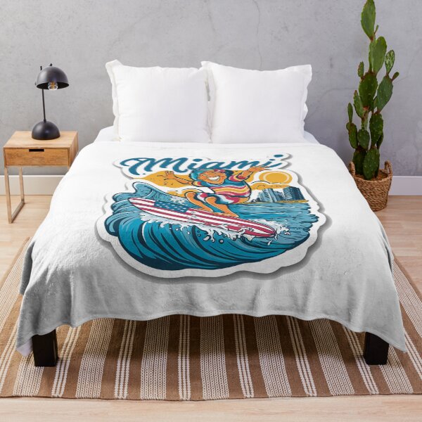 Item preview, Miami, Surfing USA, Summer time, Vacation, Holiday designed and sold by RedCircleArt.