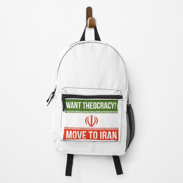 Item preview, Want theocracy? Move to Iran designed and sold by Rachel the Artist .