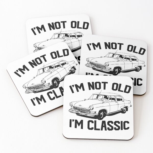 Item preview, I'm Not Old I'm Classic Funny Car Graphic T-Shirt designed and sold by Mahmoudshoping.