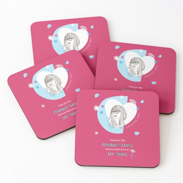 Item preview, Jess Day - New Girl - Feminist Rants quote designed and sold by ach-prints.