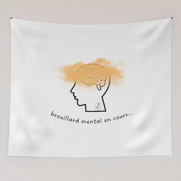 Item preview, Mental fog in progress designed and sold by maviedezebre.