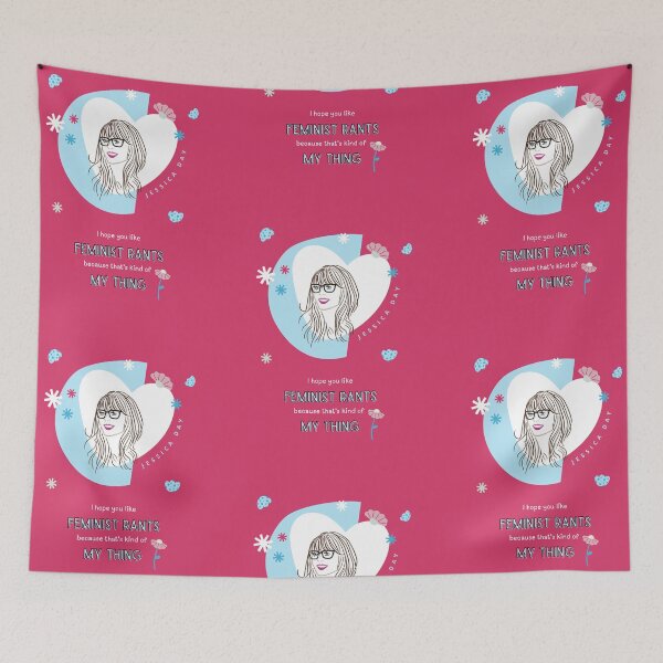 Item preview, Jess Day - New Girl - Feminist Rants quote designed and sold by ach-prints.