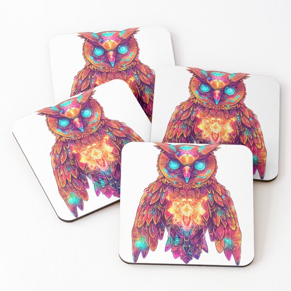 Item preview, Digital Owl v2 designed and sold by Stickio.