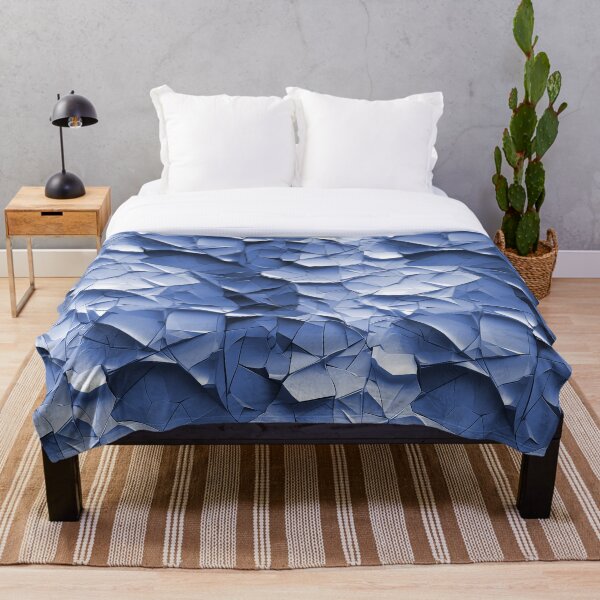 Item preview, Blue Geometric Landscape designed and sold by MeLYQc.