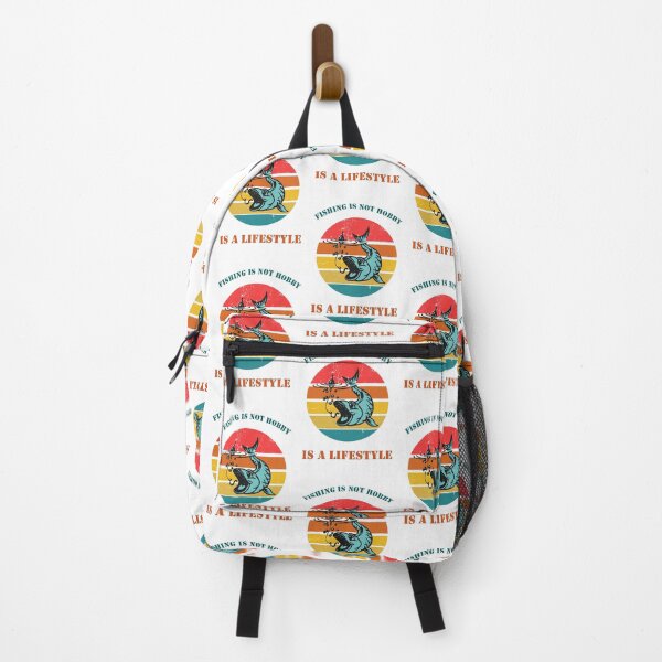 Vista previa del artículo con la obra «Camiseta vintage con diseño de anzuelo de pesca "Fishing is not hobby"», diseñado y vendido por Tusiadesign.