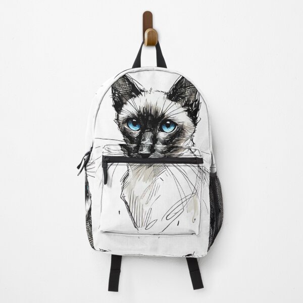 Item preview, Siamese Cat designed and sold by Blink Art Studio.