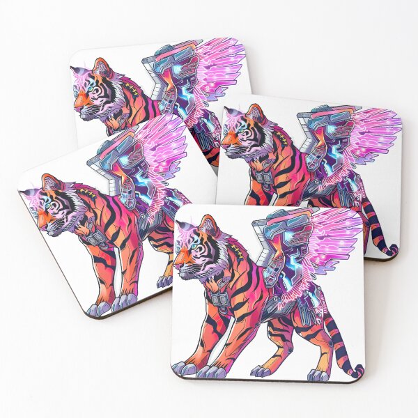 Item preview, laser tiger v1 designed and sold by Stickio.