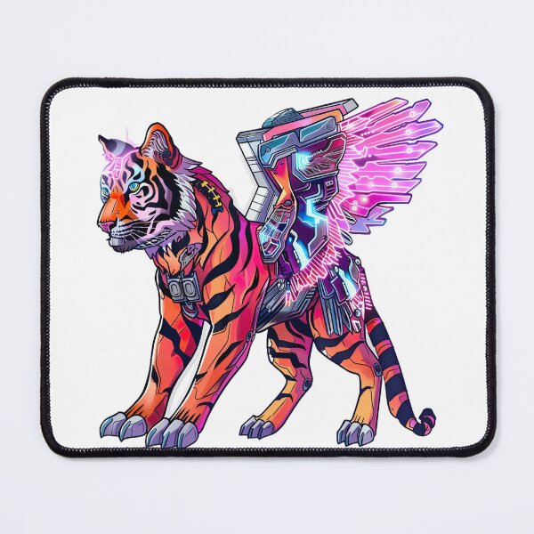 Item preview, laser tiger v1 designed and sold by Stickio.