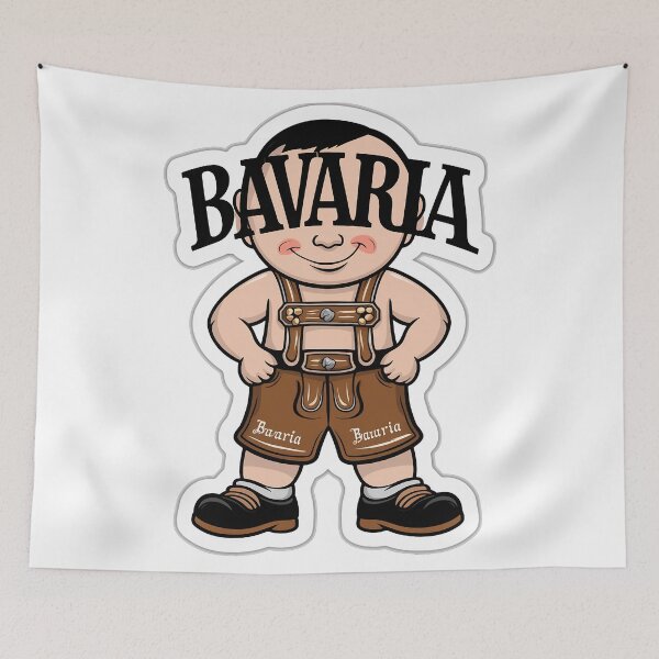 Item preview, Funny Bavaria, Trachtenhose, Octoberfest, Beer designed and sold by RedCircleArt.