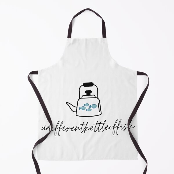 Item preview, a diferent kettle of fish text v2 white background designed and sold by fishpressink.