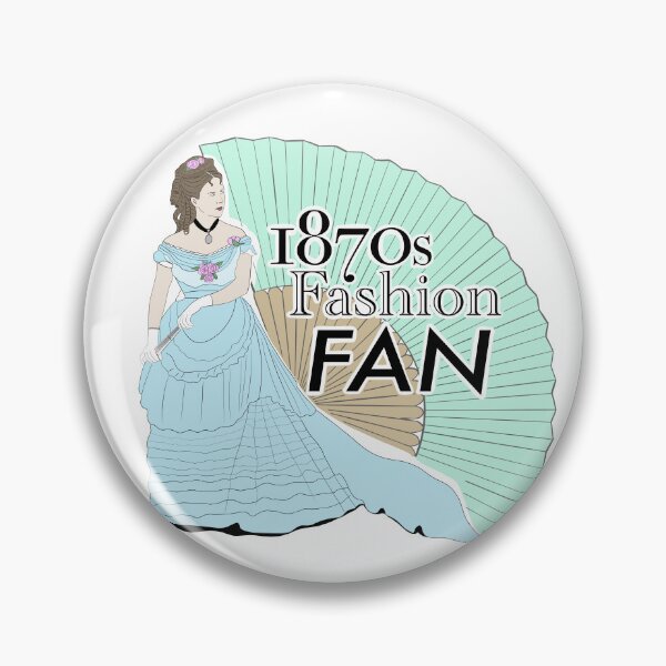 Item preview, 1870s fashion fan designed and sold by Victoriana Brooke.
