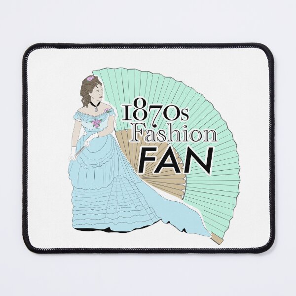 Item preview, 1870s fashion fan designed and sold by Victoriana Brooke.