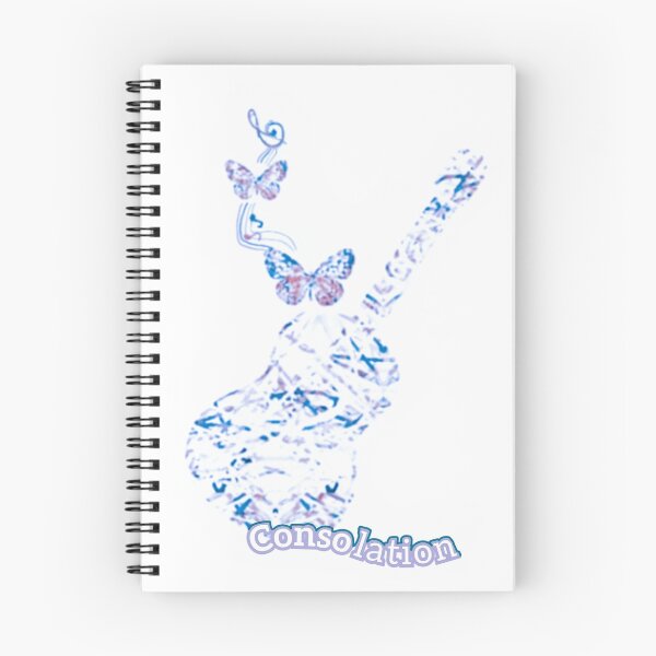 Item preview, Guitar Butterfly Consolation Blue designed and sold by IvaRenee.