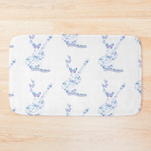 Item preview, Guitar Butterfly Consolation Blue designed and sold by IvaRenee.