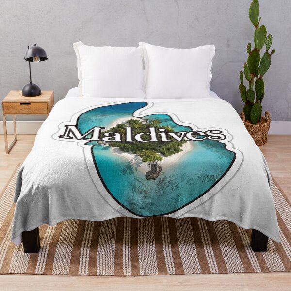 Item preview, Maldives, Tropical paradise, Ocean Island Vacation designed and sold by RedCircleArt.