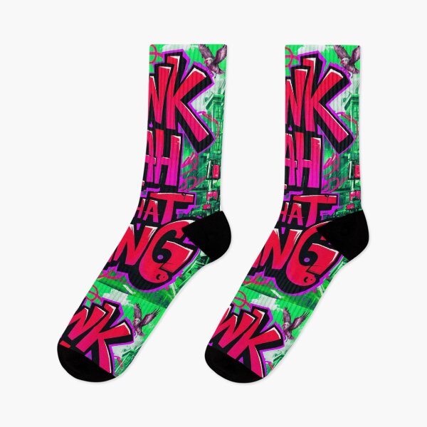 Item preview, Hawk Tuah Spit On That Thang Meme Graffiti Style Quote designed and sold by TheArtOfPat.