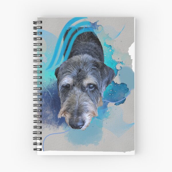 Item preview, Sweet dogs, blue modern graphics designed and sold by Abelievingheart.