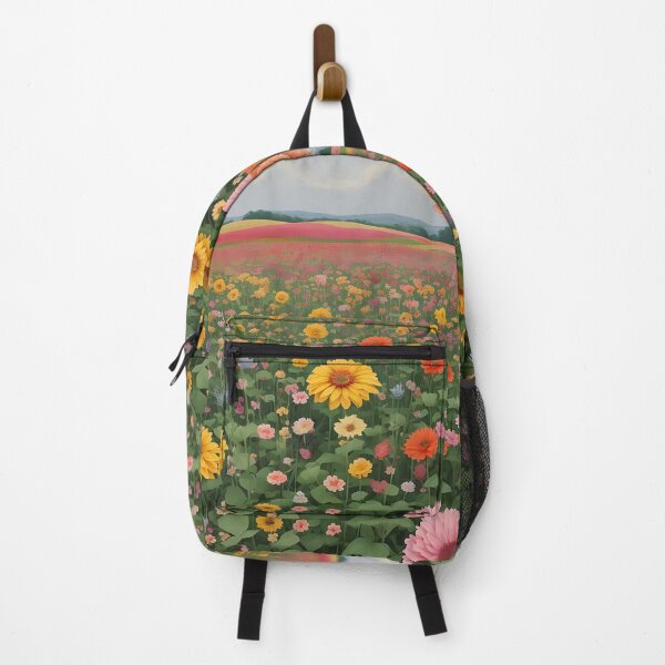 Item preview, Vintage Postcard Flower Field - Floral Aesthetic designed and sold by MadnessEnvelope.