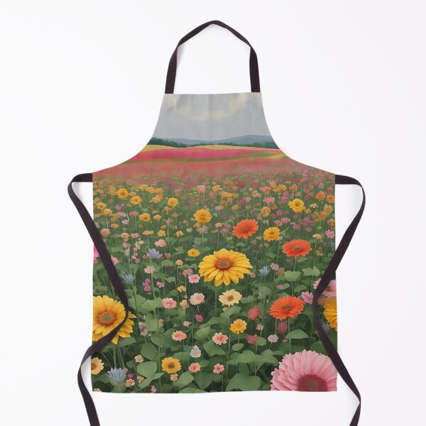 Item preview, Vintage Postcard Flower Field - Floral Aesthetic designed and sold by MadnessEnvelope.