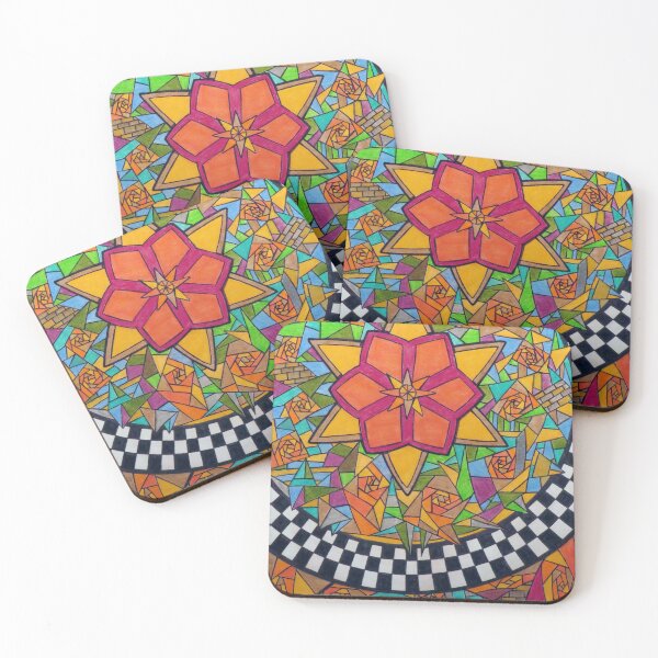 Item preview, 851 - FLORAL DESIGN 44 - DAVE EDWARDS - COLOURED PENCILS - 2024 designed and sold by BLYTHART.