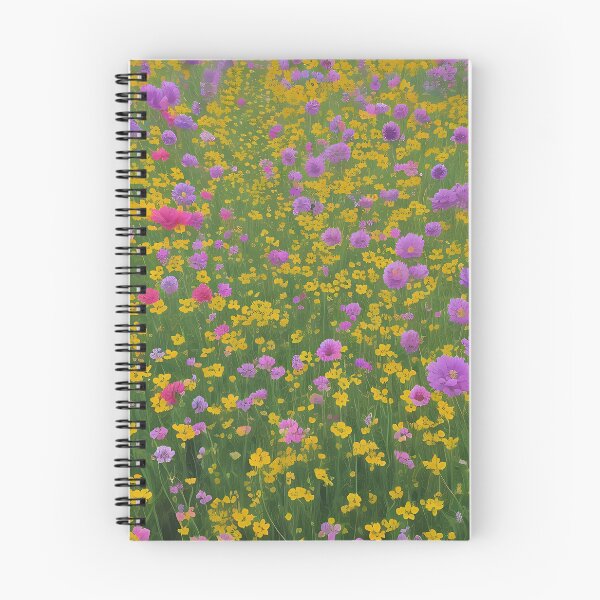 Item preview, Purple Flower Field - Floral Girl Aesthetic designed and sold by MadnessEnvelope.