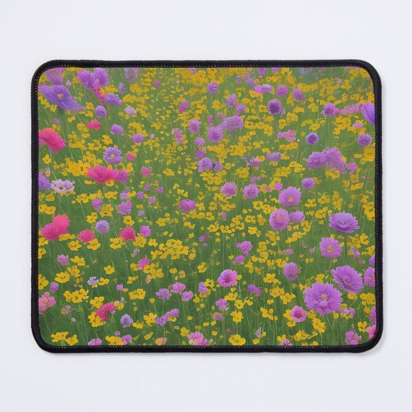 Item preview, Purple Flower Field - Floral Girl Aesthetic designed and sold by MadnessEnvelope.