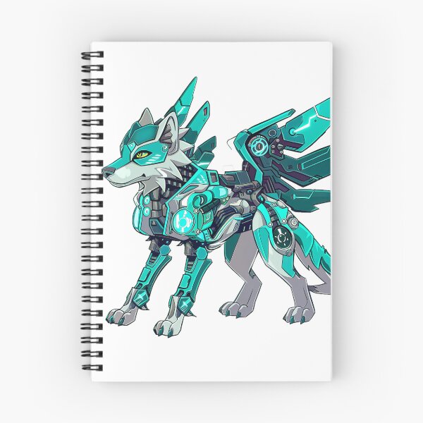 Item preview, Mecha wolf v1 designed and sold by Stickio.