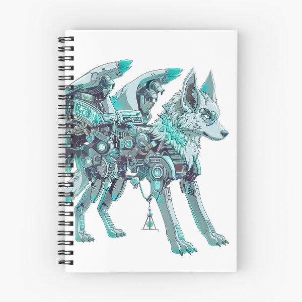 Item preview, Mecha wolf v3 designed and sold by Stickio.