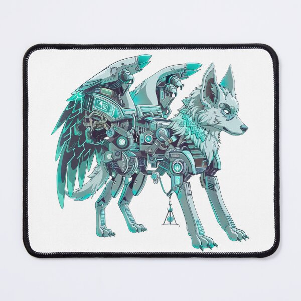 Item preview, Mecha wolf v3 designed and sold by Stickio.