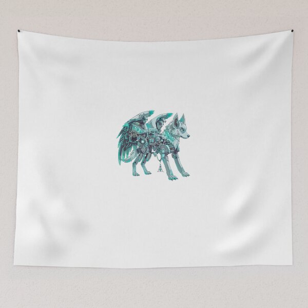 Item preview, Mecha wolf v3 designed and sold by Stickio.