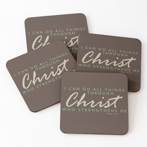 Item preview, All things through Christ Phil 4:13 designed and sold by WideIsTheGate.