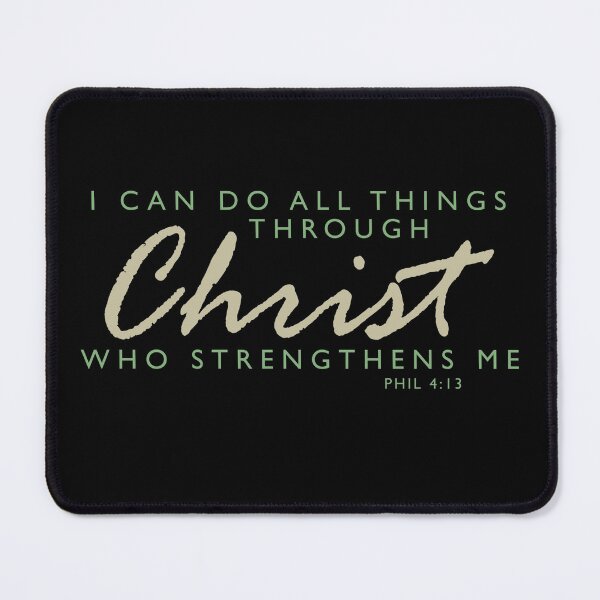 Item preview, All things through Christ Phil 4:13 designed and sold by WideIsTheGate.