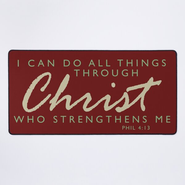 Item preview, All things through Christ Phil 4:13 designed and sold by WideIsTheGate.