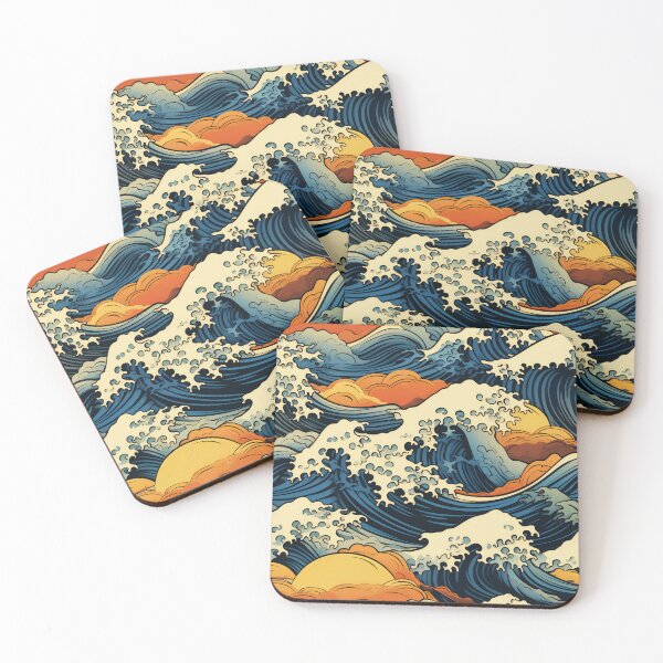Item preview, Eternal Surge - japanese ocean designed and sold by FK-UK.