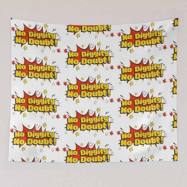 Item preview, Pop Art No Diggity No Doubt! designed and sold by jorgenmac.