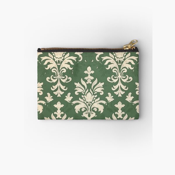 Item preview, Green and White Damask designed and sold by trsander.