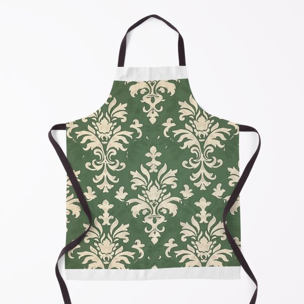 Item preview, Green and White Damask designed and sold by trsander.