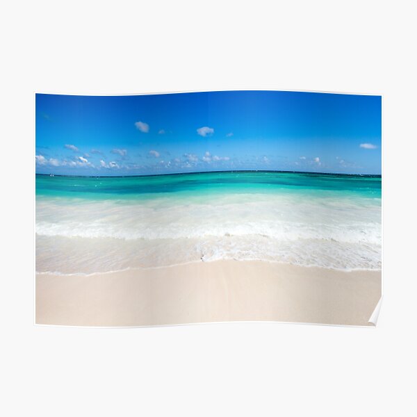 Beach waves Poster