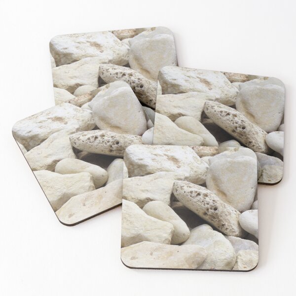 Item preview, White pebbles designed and sold by ART22.