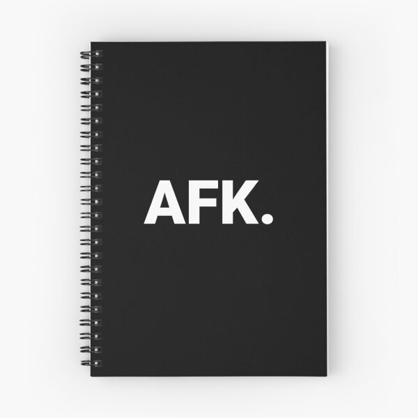 Item preview, AFK. designed and sold by Text-based T-Shirts and Gifts.