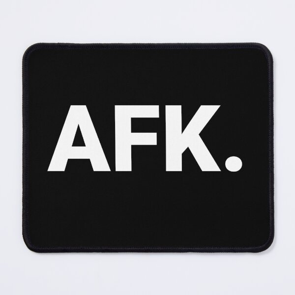 Item preview, AFK. designed and sold by Text-based T-Shirts and Gifts.