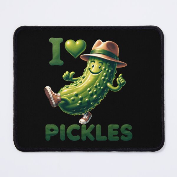 Item preview, I Love Pickles Vegetables Fedora designed and sold by sparsonboutique.