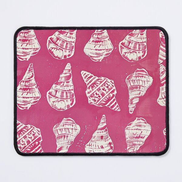 Artikelvorschau, Rosa Muschelblockdruck entworfen und verkauft von trsander.