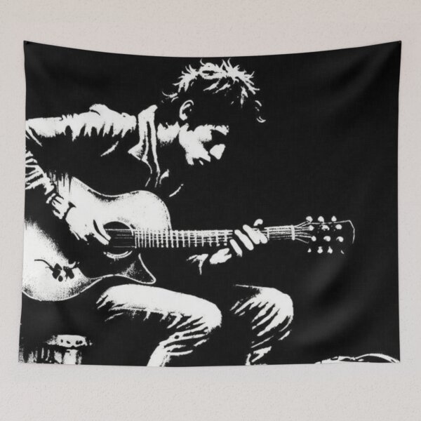 Item preview, Acoustic guitarist  designed and sold by BubbleTextBox.