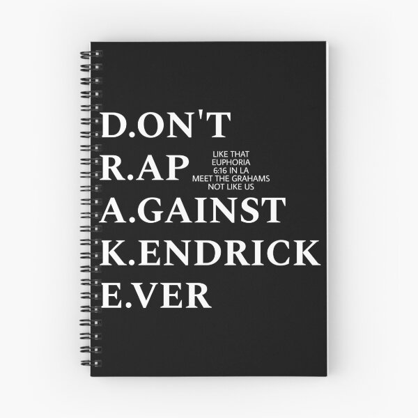 Artikelvorschau, Rappe niemals gegen Kendrick entworfen und verkauft von THELOSTHOUSE.