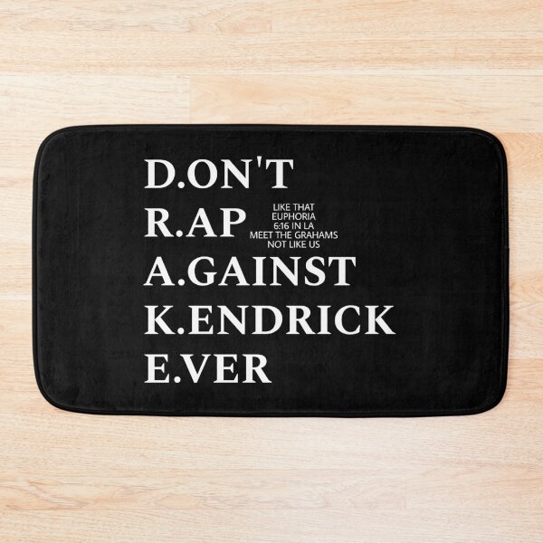 Item preview, Don't rap against Kendrick ever  designed and sold by THELOSTHOUSE.