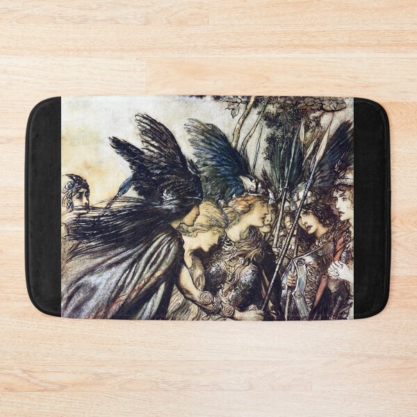 Item preview, The Valkyries - Arthur Rackham The Ring of the Nibelungen designed and sold by forgottenbeauty.