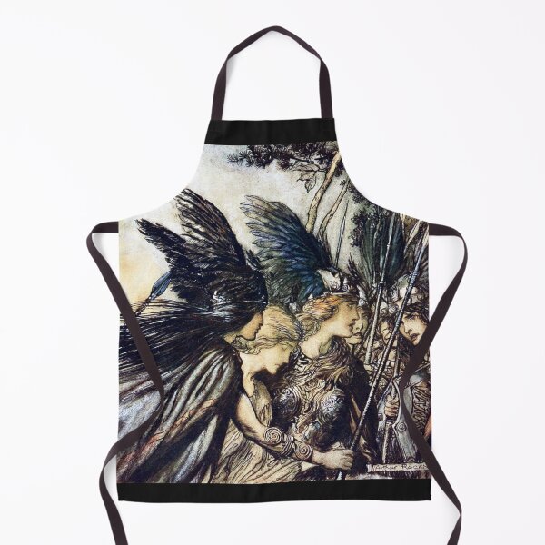 Item preview, The Valkyries - Arthur Rackham The Ring of the Nibelungen designed and sold by forgottenbeauty.
