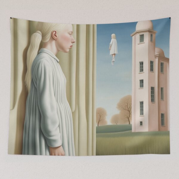 Item preview, Albino Amish #6: "Arlowene Learns How to Levitate" designed and sold by Annabelly321.